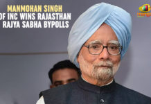 Ashok Gehlot congratulated Manmohan Singh, Mango News, Manmohan Singh Of INC Wins Rajasthan Rajya Sabha Bypolls, Manmohan Singh Of INC Wins Rajasthan Rajya Sabha Seat, Manmohan Singh Wins Rajasthan Rajya Sabha Bypolls, Manmohan Singh Wins Rajasthan Rajya Sabha Seat, Manmohan Singh won the elections unanimously, National Political News 2019, Rajya Sabha elections from Jaipur