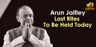 Arun Jaitley Last Rites To Be Held Today,Mango News,Arun Jaitley's body to kept at BJP HQ before last rites for tribute,Arun Jaitley dies at 66,Condolences Pour In For Arun Jaitley,Arun Jaitley passes away,Arun Jaitley Latest New