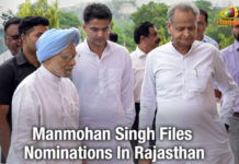Manmohan Singh Files Nominations In Rajasthan Ashok Gehlot, Chief Minister of Rajasthan, CM KCR talks on National Politics, Deputy Chief Minister of Rajasthan, Indian National Congress, Latest National Political News Today, Mango News, Manmohan Singh, Manmohan Singh Files Nominations, Manmohan Singh Files Nominations In Rajasthan, national political news, National Political News 2019, Prime Minister Of India, rajasthan, Rajya Sabha, Sachin Pilot