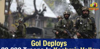 28000 Troops, 28000 Troops In Kashmir, 28000 Troops In Kashmir Valley, BJP, CAPF, CAPF troops, Farooq Abdullah, GoI Deploys 28, GoI Deploys Troops In Kashmir, GoI Deploys Troops In Kashmir Valley, Jammu and Kashmi, Kashmir troop deployment, Kashmir Valley, Mango News, Mehbooba Mufti, Troops In Kashmir Valley