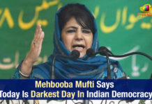 Article 370 Revoked – Mehbooba Mufti Says Today Is Darkest Day In Indian Democracy #Article370, article 35 a, article 35a and 370, article 35a history, article 35a in kashmir, article 35a jammu and kashmir, article 35a kashmir, article 370 and article 35a, article 370 debate, article 370 issue, article 370 jammu and kashmir, article 370 kashmir, Article 370 Revoked, Jammu and Kashmir, Jammu and Kashmir News, Mango News, mehbooba mufti on article 370, Mehbooba Mufti Says Today Is Darkest Day In Indian Democracy, what is article 35a, What is Article 370?