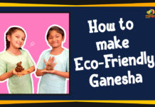 Tollywood Star Kids Promote Eco Friendly Ganesha