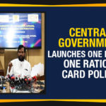 Central Government, Central Government Launches One Nation, Central Government Launches One Nation One Ration Card Policy, KCR, mango news telugu, Minister of Consumer Affairs, One Nation One Ration Card Scheme, One Nation One Ration Card Scheme Begins, One Nation One Ration Card Scheme Begins In Telangana, One Nation One Ration Card Scheme In Telangana, One Nation One Ration Card Scheme Telangana, One Ration Card Policy, Public distribution system, Ram Vilas Paswan, Telangana, Telangana news
