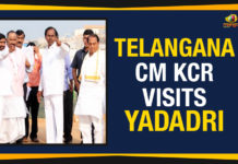 Anitha Ramachandran, Chief Minister of Telangana visited Yadadri, CM KCR Visits Yadadri, District Collector of Yadadri, KCR Visits Yadadri, Laxmi Narasimha Swamy Temple, Mango News, Sudharshna Yagam, Telangana cm kcr, Telangana CM KCR Sudharshna Yagam, Telangana CM KCR To Perform Sudharshna Yagam, Telangana CM KCR Visits Yadadri, Telangana Rashtra Samithi