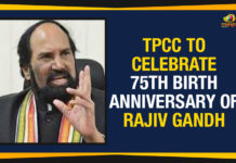 2019 telangana political news, 75th Birth Anniversary Celebrations of Rajiv Gandhi, 75th Birth Anniversary of Rajiv Gandhi, All India Congress Committee, Delhi, indira gandhi indoor stadium, K C Venugopal, Mango News, Pradesh Congress Committees, Telangana Pradesh Congress Committee, the General Secretary of the AICC, TPCC To Celebrate 75th Birth Anniversary of Rajiv Gandhi