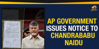 AP Government Issues Notice To Chandrababu, AP Government Issues Notice To Chandrababu Naidu, AP Government Issues Notice To EX CM Chandrababu Naidu, Flying drones over Chandrababu Naidu residence, Mango News, Two men nabbed for flying drone over Chandrababu Naidu House, Two men nabbed for flying drone over Chandrababu residence, Two Persons Operated Drones over the Chandrababu house