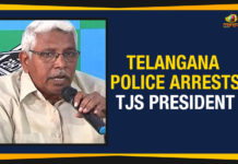 Government of Telangana, Kodandaram, Kodandaram TJS Latest News, M. Kodandaram, Mango News, President of the Telangana Jana Samithi, Telangana Jana Samithi, Telangana Jana Samithi latest news, Telangana News Updates, Telangana Police, Telangana Police Arrests TJS President, Telangana Police Arrests TJS President Kodandaram, Telangana Political News
