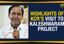 Highlights Of KCR’s Visit To Kaleshwaram Project Highlights Of KCR Visit To Kaleshwaram Project,Mango News,Telangana Political News,Latest Telangana News Live Updates,Kaleshwaram Project in a World Record,CM KCR Speech Highlights After Visits Kaleshwaram Project,Highlights Of Kaleshwaram Project,Kaleshwaram Project Latest News,Telangana CM KCR inspects Kaleshwaram project