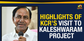 Highlights Of KCR Visit To Kaleshwaram Project,Mango News,Telangana Political News,Latest Telangana News Live Updates,Kaleshwaram Project in a World Record,CM KCR Speech Highlights After Visits Kaleshwaram Project,Highlights Of Kaleshwaram Project,Kaleshwaram Project Latest News,Telangana CM KCR inspects Kaleshwaram project
