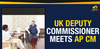 AP NEWS, Deputy High Commissioner, Dr. Andrew Fleming, Dr. Fleming, Jagan Mohan Reddy, Rajiv Gandhi International Airport, UK Deputy Commissioner Meets AP CM, UK Deputy Commissioner Meets AP CM YS Jagan, UK Deputy Commissioner Meets CM YS Jagan, UK Deputy Commissioner Meets YS Jagan, United Kingdom, Y.S. Jagan Mohan Reddy, YCP Latest News, YSRCP, Yuvajana Sramika Rythu Congress Party