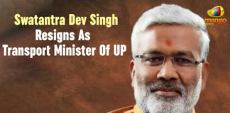 Anandiben patel, Governor of Uttar Pradesh, National Political News 2019, national political updates, Swatantra Dev Singh, Swatantra Dev Singh Resigns, Swatantra Dev Singh Resigns As Transport Minister, Swatantra Dev Singh resigns from Yogi Adityanath Cabinet, Swatantra Dev Singh resigns from Yogi Adityanath’s Cabinet, UP BJP president resigns from Yogi Cabinet, Uttar Pradesh, Uttar Pradesh – Swatantra Dev Singh Resigns As Transport Minister