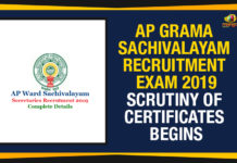 AP Grama Sachivalayam Recruitment Exam 2019 – Scrutiny Of Certificates Begins AP Grama Sachivalayam Recruitment Exam 2019, AP Grama Sachivalayam Recruitment Exam 2019 Scrutiny Of Certificates Begins, Ap Political Live Updates 2019, AP Political News, AP Political Updates, AP Political Updates 2019, Grama Sachivalayam Recruitment Exam 2019 Scrutiny Of Certificates Begins, Grama Sachivalayam., Mango News, scrutiny of certificates for the village and ward secretariat recruitment in AP