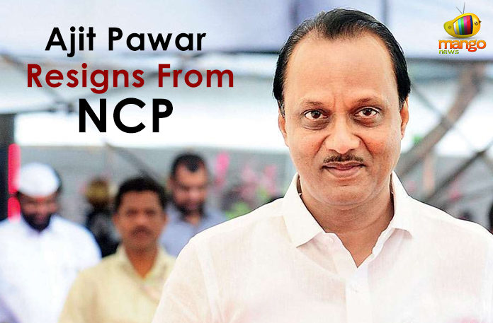 Ajit Pawar Resigns From NCP,Mango News, Latest Political Breaking News, National News Headlines Today, national news updates 2019,NCP leader Ajit Pawar,NCP leader Ajit Pawar resigns,Ajit Pawar resigns as MLA,Senior Nationalist Congress Party leader Ajit Pawar