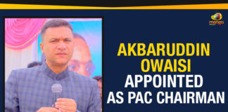 Akbaruddin Owaisi Appointed PAC Chairman AIMIM Akbaruddin Owaisi Elected As Public Accounts Committee Chairman, AIMIM Floor Leader Akbaruddin Owaisi, Akbaruddin Owaisi Appointed PAC Chairman, Akbaruddin Owaisi Elected As Public Accounts Committee Chairman, Mango News, Political Updates 2019, Public Accounts Committee chairman, Telangana, Telangana Breaking News, Telangana Political Live Updates, Telangana Political Updates, Telangana Political Updates 2019