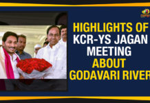 Highlights Of KCR-YS Jagan Meeting About Godavari River AP Political News, AP Political Updates, AP Political Updates 2019, Highlights Of KCR-YS Jagan Meeting About Godavari River, KCR YS Jagan Meeting About Godavari River, meeting about the Godavari River, Political Updates 2019, Telangana Political Live Updates, Telangana Political Updates, Telangana Political Updates 2019, YS Jagan Meeting About Godavari River