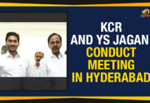 AP Political Updates 2019, Chairman of the Krishna Board in Telangana, KCR And YS Jagan Conduct Meeting In Hyderabad, Mango News, Political Updates 2019, Telangana, Telangana Breaking News, Telangana Political Live Updates, Telangana Political Updates, Telangana Political Updates 2019, transfer water from the Godavari river to the Krishna Basin, YS Jagan Conduct Meeting In Hyderabad