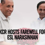 KCR Hosts Farewell Meeting For ESL Narasimhan Farewell To Governor ESL Narasimhan, Governor ESL Narasimhan, KCR Hosts Farewell Meeting For ESL Narasimhan, KCR Hosts Farewell Meeting For Governor ESL Narasimhan |, Political Updates 2019, Telangana Breaking News, Telangana Government Farewell To Governor ESL Narasimhan, Telangana Govt Farewell To Governor ESL Narasimhan, Telangana Political Live Updates, Telangana Political Updates, Telangana Political Updates 2019