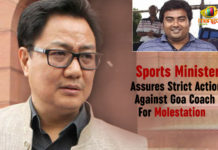Latest National Political News Today, Latest Sports News, latest sports news 2019, Mango News, national political news, National Political News 2019, National Political News Today, national political updates, Sports Minister Assures Strict Action Against Goa Coach, Sports Minister Assures Strict Action Against Goa Coach For Molestation, Strict Action Against Goa Coach For Molestation, Swimming Federation of India