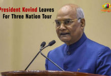 Kovind to visit Iceland Switzerland and Slovenia, Latest Political Breaking News, Mango News, National News Headlines Today, national news updates 2019, National Political News 2019, President Kovind Leaves For Three Nation Tour, President Leaves For Three Nation Tour, President Ram Nath Kovind Leaves For Three Nation Tour, Ram Nath Kovind Leaves For Three Nation Tour