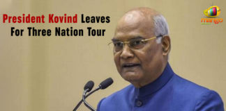Kovind to visit Iceland Switzerland and Slovenia, Latest Political Breaking News, Mango News, National News Headlines Today, national news updates 2019, National Political News 2019, President Kovind Leaves For Three Nation Tour, President Leaves For Three Nation Tour, President Ram Nath Kovind Leaves For Three Nation Tour, Ram Nath Kovind Leaves For Three Nation Tour