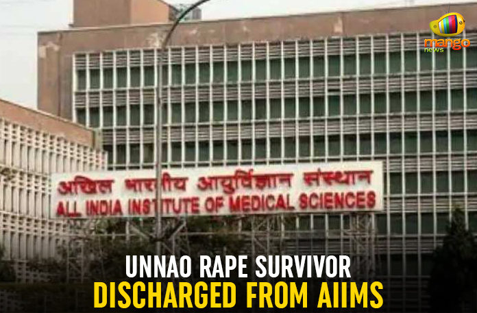 All India Institute of Medical Sciences, Latest Political Breaking News, Mango News, National News Headlines Today, national news updates 2019, National Political News 2019, Unnao Rape Survivor, Unnao Rape Survivor Accident, Unnao Rape Survivor Discharged, Unnao Rape Survivor Discharged From AIIMS, Unnao Rape Survivor Latest Updates