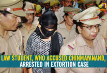 Law Student, Who Accused Chinmayanand, Arrested In Extortion Case BJP Leader Swami Chinmayanand, Chinmayanand Arrested, Latest Political Breaking News, Law Student Alleges Chinmayanand Of Sexual Assault, Law Student Who Accused Chinmayanand Arrested, Law Student Who Accused Chinmayanand Arrested In Extortion Case, Mango News, MP Swami Chinmayanand, National News Headlines Today, national news updates 2019, National Political News 2019, Rape Case Against BJP Leader Swami Chinmayanand, SIT Interrogates Chinmayanand