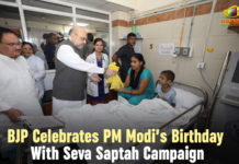 BJP Celebrates PM Modi Birthday, BJP Celebrates PM Modi Birthday With Seva Saptah Campaign, BJP Celebrates PM Modi’s Birthday With Seva Saptah Campaign, BJP Seva Saptah Campaign, Latest Political Breaking News, Mango News, National News Headlines Today, national news updates 2019, National Political News 2019