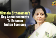 Finance Department of India, Key Announcements To Enhance Indian Economy, Latest Political Breaking News, Mango News, National News Headlines Today, national news updates 2019, National Political News 2019, Nirmala Sitharaman, Nirmala Sitharaman Key Announcements To Enhance Indian Economy, the Finance Minister of India