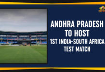 Andhra Pradesh To Host 1st India-South Africa Test Match 2019 Latest Sport News, 2019 Latest Sport News And Headlines, Andhra Cricket Association, Andhra Pradesh To Host 1st India South Africa Test Match, AP To Host 1st India-South Africa Test Match, Cricket News, Cricket updates, Dr. YSR ACA-VDCA Stadium in Visakhapatnam, Indian cricket team, Latest Sports News, latest sports news 2019, mango news telugu, Sports Updates, Test match between India and South Africa