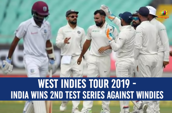 cricket, cricket highlights, Cricket News, cricket west indies, IND Vs WI, ind vs wi 2019, india cricket highlights, India sweep Test series 2-0, India sweep Test series 2-0 vs West Indies, India Tour of West Indies 2019, India vs West Indies, india vs westindies, India Wins 2nd Test Series, India Wins 2nd Test Series Against Windies, India Wins Test series 2-0, Rohit Sharma, virat kohli, West Indies, West Indies Tour 2019, west indies vs india, west indies vs india 2019, wi vs ind, windies vs india 2019