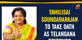 Governor Tamilisai Soundararajan, mango news, Soundararajan Appointed As Telangana New Governor, Soundararajan Appointed As Telangana State New Governor, Soundararajan Will Sworn As A Governor On September 8th, Tamilisai Soundararajan, Tamilisai Soundararajan Appointed As Telangana State New Governor, Tamilisai Soundararajan To Take Oath As Telangana Governor, Tamilisai Soundararajan Will Sworn As A Governor, Tamilisai Soundararajan Will Sworn As A Governor On September 8th
