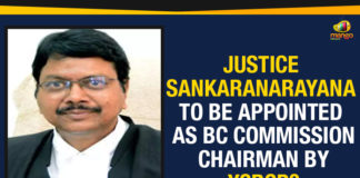 Andhra Pradesh Backward Class Commission, Ap Political Live Updates 2019, AP Political News, AP Political Updates, AP Political Updates 2019, BC Commission Chairman, Justice Sankaranarayana, Justice Sankaranarayana To Be Appointed As BC Commission Chairman, Justice Sankaranarayana To Be Appointed As BC Commission Chairman By YSRCP, Mango News, YCP Latest News, YCP Political Updates