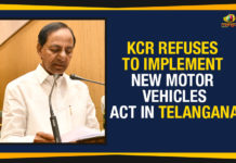 KCR Refuses To Implement New Motor Vehicles Act, KCR Refuses To Implement New Motor Vehicles Act in Telangana, Mango News, Motor Vehicles Act 2019, Motor Vehicles Amendment Bill 2019, New Motor Vehicles Act, New Motor Vehicles Act in Telangana, Political Updates 2019, Telangana, Telangana Breaking News, Telangana Political Live Updates, Telangana Political Updates, Telangana Political Updates 2019