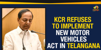 KCR Refuses To Implement New Motor Vehicles Act, KCR Refuses To Implement New Motor Vehicles Act in Telangana, Mango News, Motor Vehicles Act 2019, Motor Vehicles Amendment Bill 2019, New Motor Vehicles Act, New Motor Vehicles Act in Telangana, Political Updates 2019, Telangana, Telangana Breaking News, Telangana Political Live Updates, Telangana Political Updates, Telangana Political Updates 2019