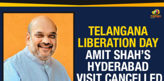 Telangana Liberation Day – Amit Shah’s Hyderabad Visit Cancelled Amit Shah Hyderabad Visit Cancelled, Bharatiya Janata Party, Celebration Of Telangana Liberation Day, Mango News, Political Updates 2019, Tamilisai Soundararajan, Telangana, Telangana Breaking News, Telangana Liberation Day, Telangana Liberation Day Amit Shah Hyderabad Visit Cancelled, Telangana Political Live Updates, Telangana Political Updates, Telangana Political Updates 2019, Telangana Vimochana Committee, the Governor of Telangana