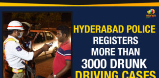 3000 Drunk Driving Cases In 30 Days, Hyderabad Police Registers More Than 3000 Drunk Driving Cases, Hyderabad Police Registers More Than 3000 Drunk Driving Cases In 30 Days, Mango News, Police Registers More Than 3000 Drunk Driving Cases, Police Registers More Than 3000 Drunk Driving Cases In 30 Days, Political Updates 2019, Telangana, Telangana Breaking News, telangana latest news, Telangana Political Live Updates