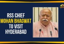 RSS Chief Mohan Bhagwat To Visit Hyderabad Bhagyanagar Ganesh Utsav Samithi, Ganesh immersion 2019, Ganesh immersion program, Mango News, Mohan Bhagwat To Visit Hyderabad, Rashtriya Swayamsevak Sangh, RSS chief Mohan Bhagwat, RSS Chief Mohan Bhagwat To Visit Hyderabad, RSS President, Swami Pragyanand, Telangana Latest News and updates, Telangana Latest news Live Updates, the founder of the Pragya Mission