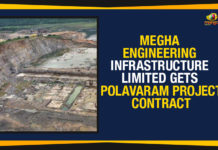 Megha Engineering Infrastructure Limited Gets Polavaram Project Contract Ap Political Live Updates, Ap Political Live Updates 2019, AP Political Updates, Megha Engineering Infrastructure Limited, Megha Engineering Infrastructure Limited Gets Polavaram Project Contract, Megha Engineering Infrastructure Limited Polavaram Project, Polavaram Project Contract, Polavaram Project Latest Updates, Y.S. Jagan Mohan Reddy, Yuvajana Sramika Rythu Congress Party