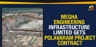 Ap Political Live Updates, Ap Political Live Updates 2019, AP Political Updates, Megha Engineering Infrastructure Limited, Megha Engineering Infrastructure Limited Gets Polavaram Project Contract, Megha Engineering Infrastructure Limited Polavaram Project, Polavaram Project Contract, Polavaram Project Latest Updates, Y.S. Jagan Mohan Reddy, Yuvajana Sramika Rythu Congress Party