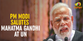 Latest Political Breaking News, Mango News, National News Headlines Today, national news updates 2019, National Political News 2019, PM Modi Salutes Mahatma Gandhi, PM Modi Salutes Mahatma Gandhi At UN, PM Narendra Modi Salutes Mahatma Gandhi, PM Narendra Modi Salutes Mahatma Gandhi In A Speech, PM Narendra Modi Salutes Mahatma Gandhi In A Speech At The United Nations, PM Narendra Modi Speech At The United Nations