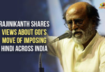 Latest Political Breaking News, Mango News, National News Headlines Today, national news updates 2019, National Political News 2019, Rajinikanth Opposes Amit Shah, Rajinikanth Opposes Amit Shah Comments, Rajinikanth Opposes Amit Shah Comments On Hindi Language, Rajinikanth Shares Views About GoI Move Of Imposing Hindi Across India, Rajinikanth Shares Views About Imposing Hindi Across India