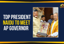 AP Governor Harichandan, Ap Political Live Updates 2019, AP Political News, AP Political Updates, AP Political Updates 2019, Chandrababu Naidu To Meet AP Governor, Mango News, TDP President Chandrababu Naidu To Meet AP Governor, TDP President Chandrababu Naidu To Meet Governor, TDP President Naidu To Meet AP Governor, TDP President To Meet AP Governor