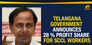 Government Announces 28 % Profit Share For SCCL Workers, KCR Announces 28 % Profit Share For SCCL Workers, Mango News, Political Updates 2019, Singareni Collieries Company Limited, Telangana, Telangana Breaking News, Telangana Government Announces 28 % Profit Share, Telangana Government Announces 28 % Profit Share For SCCL Workers, Telangana Political Live Updates, Telangana Political Updates, Telangana Political Updates 2019