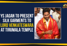 YS Jagan To Present Silk Garments To Lord Venkateswara At Tirumala Temple Ap Political Live Updates 2019, AP Political News, AP Political Updates, AP Political Updates 2019, Brahmotsavam celebrations in Tirupati, Chief Minister of Andhra Pradesh, Jagan Mohan Reddy, Lord Venkateswara At Tirumala Temple, Mango News, Silk Garments To Lord Venkateswara At Tirumala Temple, Tirumala Tirupati Devasthanam, YS Jagan To Present Silk Garments To Lord Venkateswara, YS Jagan To Present Silk Garments To Lord Venkateswara At Tirumala Temple