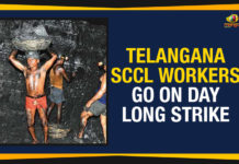 Telangana – SCCL Workers Go On Day Long Strike Political Updates 2019, Singareni Coal Miners One Day Strike Begins, Singareni Coal Miners One Day Strike Begins In Telangana, Singareni Coal Miners Strike Begins In Telangana, Singareni Collieries Company Limited, Singareni One Day Strike Begins In Telangana, Singareni Strike In Telangana, Telangana Breaking News, Telangana Political Live Updates, Telangana Political Updates, Telangana Political Updates 2019, Telangana SCCL Workers Go On Day Long Strike