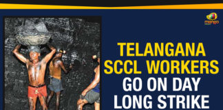 Telangana – SCCL Workers Go On Day Long Strike Political Updates 2019, Singareni Coal Miners One Day Strike Begins, Singareni Coal Miners One Day Strike Begins In Telangana, Singareni Coal Miners Strike Begins In Telangana, Singareni Collieries Company Limited, Singareni One Day Strike Begins In Telangana, Singareni Strike In Telangana, Telangana Breaking News, Telangana Political Live Updates, Telangana Political Updates, Telangana Political Updates 2019, Telangana SCCL Workers Go On Day Long Strike