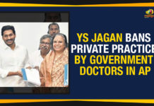 AP banned private practice by government doctors, AP CM YS Jagan banned private practice by government doctors, Ap Political Live Updates 2019, AP Political News, AP Political Updates, AP Political Updates 2019, banned private practice by government doctors, CM YS Jagan banned private practice by government doctors, Mango News, Y.S. Jagan Mohan Reddy, YS Jagan Bans Private Practice By Government Doctors In AP