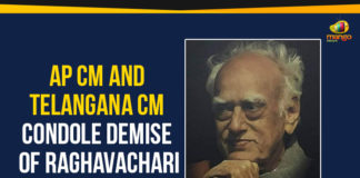 AP CM and Telangana CM Condole Demise Of Raghavachari, AP CM Condole Demise Of Raghavachari, AP Political News, AP Political Updates, Chakravarthula Raghavachari passed away, Chakravarthula Raghavachari’s demise, Demise Of Raghavachari, Mango News, Political Updates 2019, Telangana Breaking News, Telangana CM Condole Demise Of Raghavachari