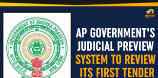 Andhra Pradesh Government Judicial Preview System, AP Government Judicial Preview System To Review Its First Tender, AP Government To Review Its First Tender, AP Judicial Preview System To Review Its First Tender, Ap Political Live Updates 2019, AP Political News, AP Political Updates, AP Political Updates 2019, Mango News, Yuvajana Sramika Rythu Congress Party