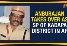 Anburajan As SP Of Kadapa District In AP, Anburajan Takes Over As SP Of Kadapa District, Anburajan Takes Over As SP Of Kadapa District In AP, Ap Political Live Updates 2019, AP Political News, AP Political Updates, AP Political Updates 2019, K.N. Anburajan, Mango News, SP Of Kadapa District In AP, Yuvajana Sramika Rythu Congress Party